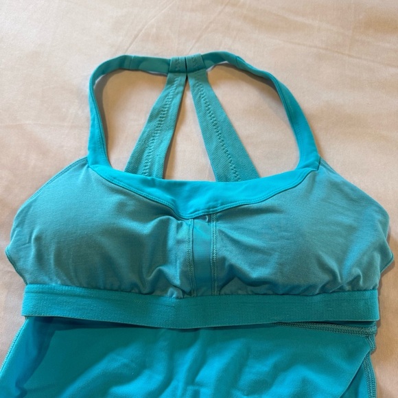 Lululemon Scoop Me Up Spry Blue Tank Top Women's - Picture 12 of 12